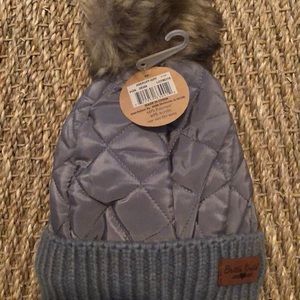 Britts Knits Quilted Puff Winter Hat (one size)